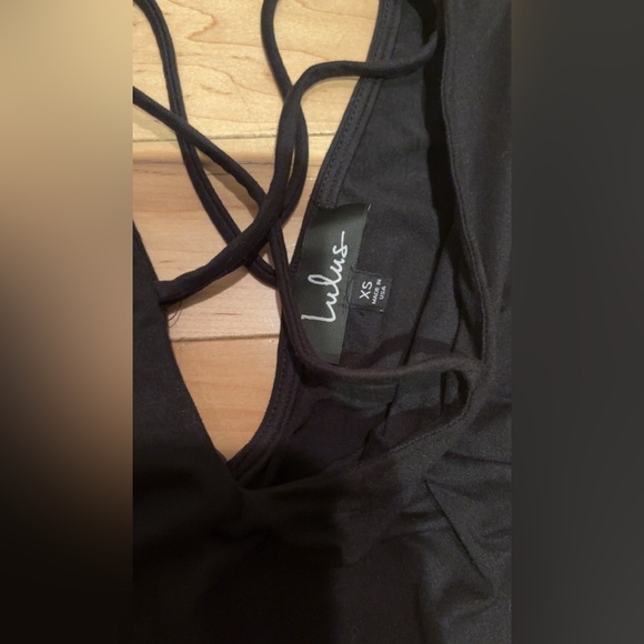 LULU’S SOMEONE GREAT BLACK BODYSUIT - Picture 5 of 6